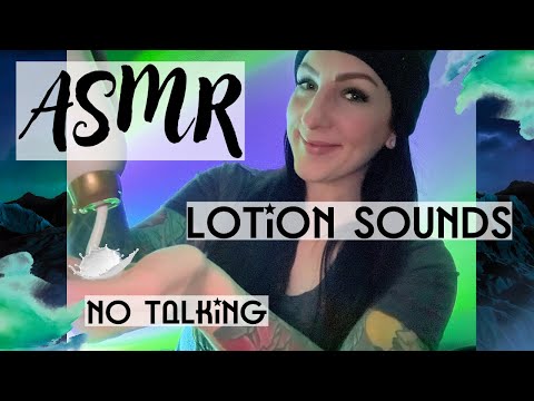 💚🧴🎙️💙 ASMR Pure Lotion Sounds - No Talking 💙🎙️🧴💚