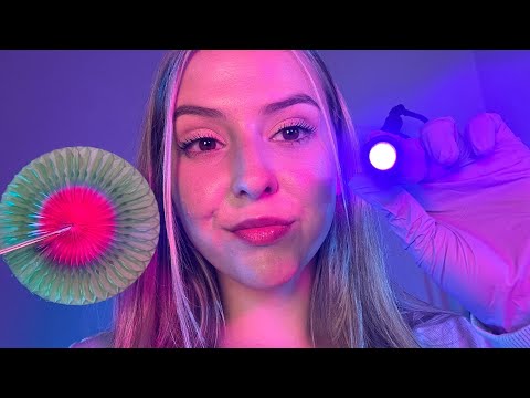 Instructional ASMR Eye Exam ☕️