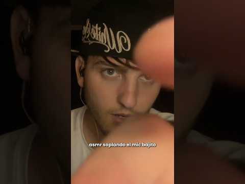 ASMR #relax soplando bajito encima del MIC🫩