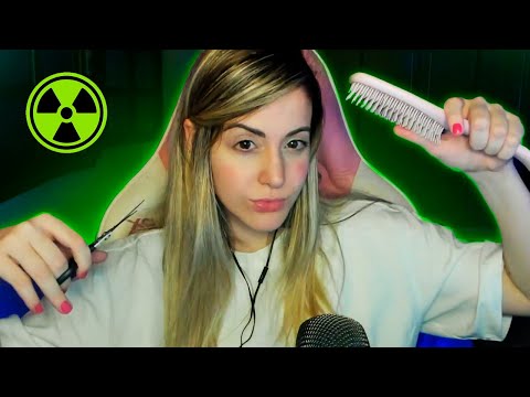 ASMR - NAMORADA TÓXICA CORTANDO SEU CABELO ✂