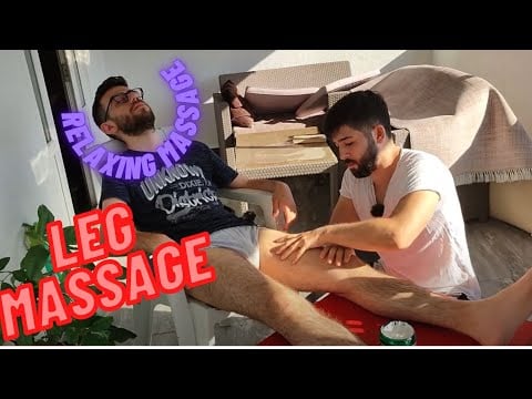 ASMR  LEG AND FOOT MASSAGE RELAXING MASSAGE SLEEP MASSAGE SLEEPING MASSAGE #leg #foot #sleep