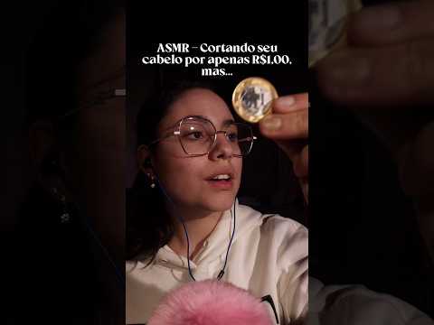 ASMR Roleplay cortando seu cabelo 💇‍♀️  #asmr #asmrsounds