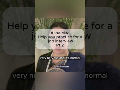 Hi baby, are you ready for your interview? ✨💼 #asmr #asmrroleplay #asmrsounds #shorts
