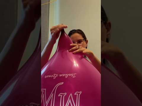 Giant Grape Balloon #asmr #balloon #funny #blowing