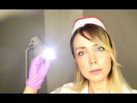 Pansuman Yapıyorum 👩‍⚕️ / Role Play / Türkçe ASMR / Medical Examination💉