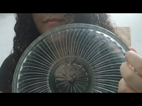 ASMR Caseirinho tapping no vidro #asmr #relax #asmrcaseirinho