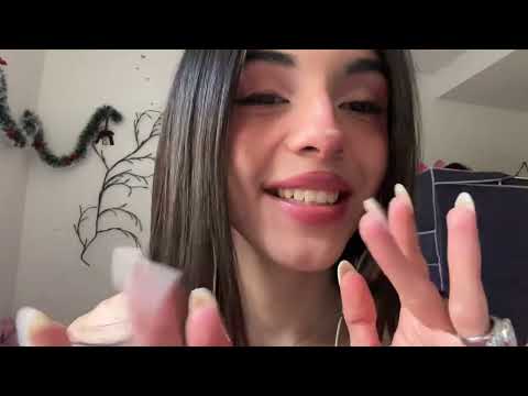ASMR scratching my outfit 