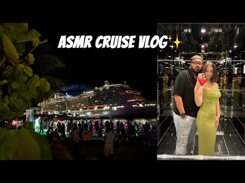 ASMR Cruise Vlog✨(Florida and Bahamas) 