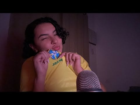 ASMR: TE ARRUMANDO PARA O JOGO DO BRASIL x HAITI