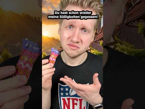 Du hast schon wieder meine Süßigkeiten gegessen! #asmr