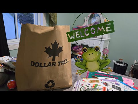 ASMR Dollar Tree Haul