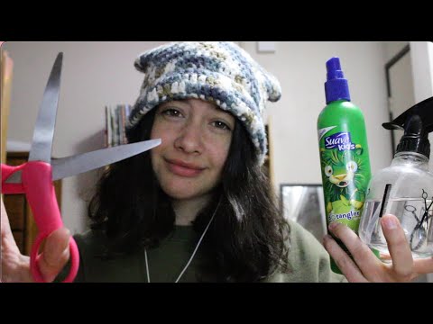 ASMR Hair Salon (cut + style)