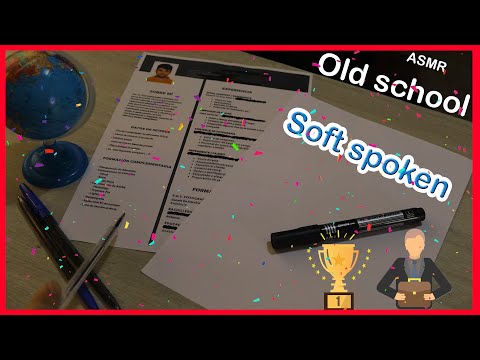 ASMR en Español 💼 ¿Cómo encontrar tu 1er empleo o cambiarlo? ‍💻 Soft Spoken