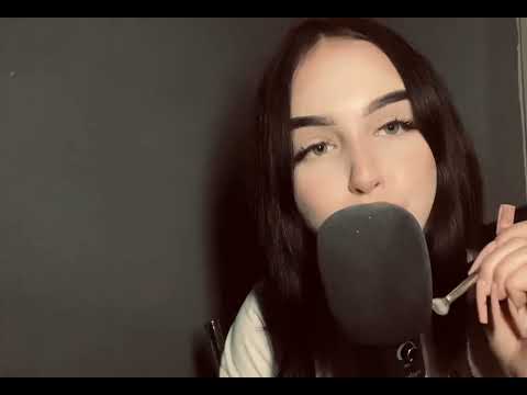 Асмр новый микрофон, кисточки по микрофону #asmr #relax #звукирта #асмр