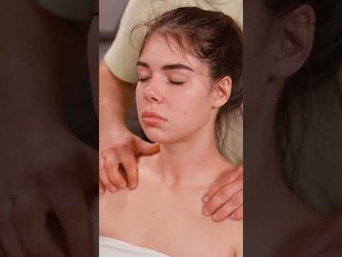 SECRETS OF RELAXATION | The Best Neck Massage for Beautiful Lisa #relaxingmassage