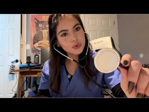 ASMR Nurse Check up 👩🏻‍⚕️