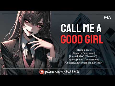 Possessive Yandere Intern Hits (On) You, Then Forces You In Basement |F4A| Fdom| Spicy| Kiss| ASMRRP