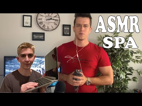 ASMR Spa Treatment Collab With Jake ASMR