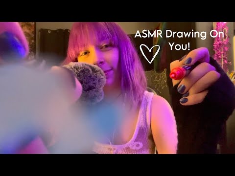 ASMR Drawing On Your Face! :)