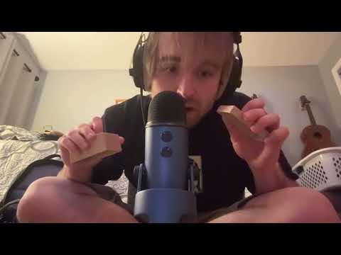 ASMR Practice w/ some mouth sounds 