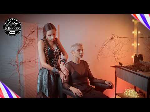 ASMR Halloween Massage by Barber Lady Sandra