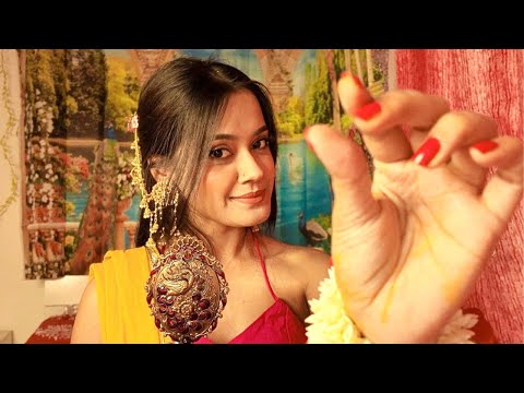 Ancient Ritual Spa: Cleansing Energy & Skin | ASMR Relaxation , milk bath 🛀 😶‍🌫️(Hindi ASMR)