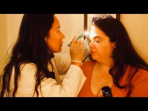 Fall Asleep Fast...Cranial Nerve Exam & Detailed Sensory Testing ft. @siestawithsarahasmrASMR