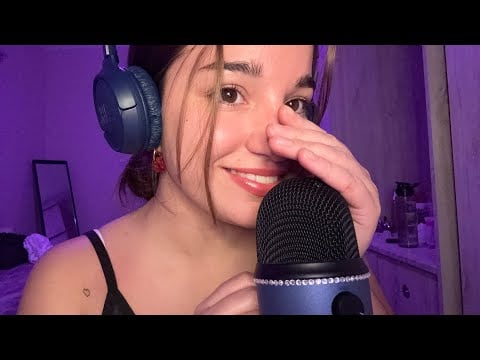 ASMR MUY CERQUITA DEL MIC susurros + besit0s