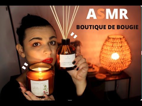 ASMR ROLEPLAY🌸 BOUTIQUE DE BOUGIES🕯