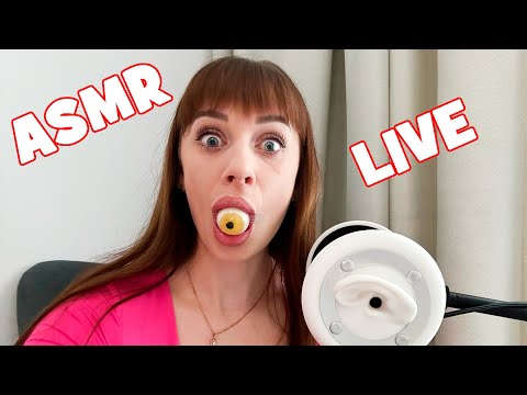 ASMR Live Eating Sounds Mukbang Jelly Banana, Candy, Fruits #asmr