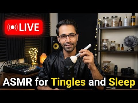 Versatile ASMR Live For Tingles ✨ Relaxation 😇 and Deep Sleep