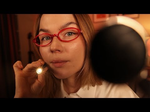 ASMR Face Exam ✨ Measuring, Mapping & Gentle Skincare Treatment