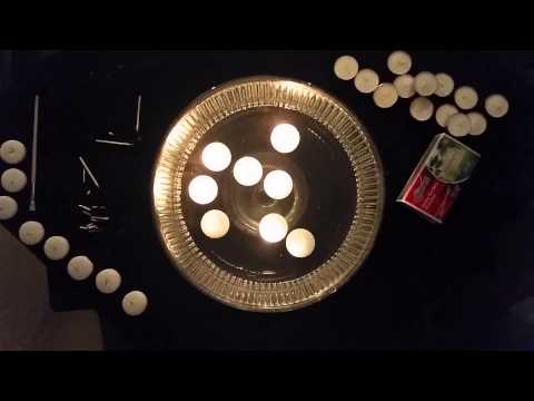 Matches and Tea Candles ASMR Binaural 60FPS