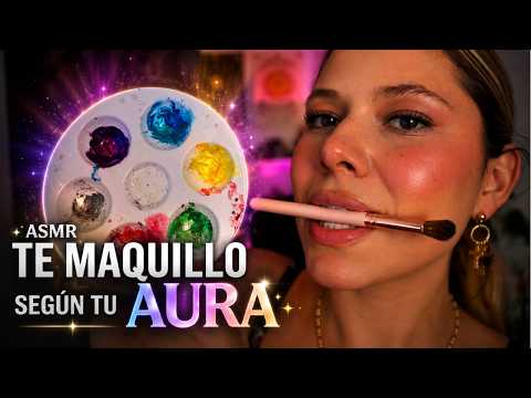 ASMR | Te maquillo según tu aura ✨🎨 (Roleplay relajante para dormir)