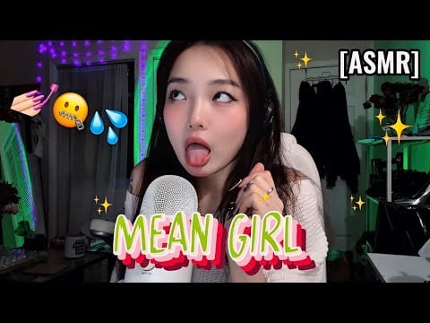 ASMR // Chơi với Mean Girl⁉️💅🏻✨- no talking, mic scratching, mouthsound, kẹo cao su,..| Deadzonnne