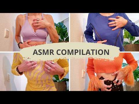 ASMR 80 MINUTES ULTIMATE COMPILATION | 4 LUXURY OUTFITS & COZY AUTUMN CLOTHING | NO TALKING 😴