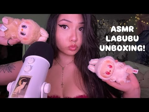 ASMR LABUBU UNBOXING! POPMART Have a Seat Labubu - Full Set ʚ₍ᐢ. .ᐢ₎ɞ 💗