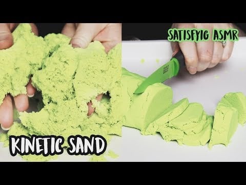 ASMR Kinetic Sand - SATISFYING ELLER VAD?!