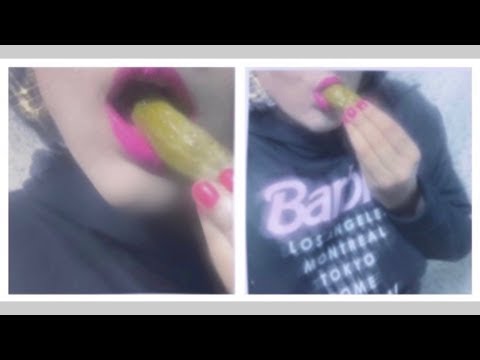 🥒ASMR ♡ Pickles With Mouth Sounds♡💟 (Whispering, Eating Sounds)3DIO BINAURAL