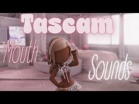 ♡ Relaxing Tascam Mouth Sounds | ASMR