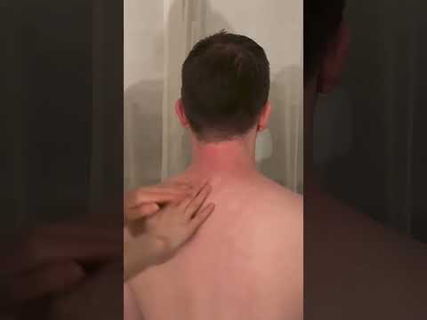 ASMR Neck Stretching | Real Person Massage