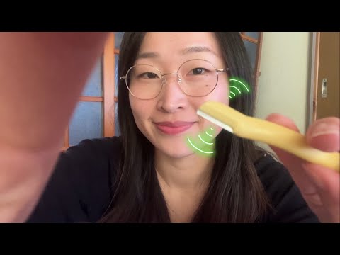 shaving your face asmr🪒