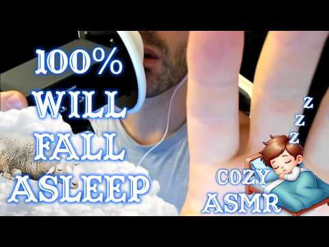 Cozy Face Touching ASMR for Deep Sleep 🌙