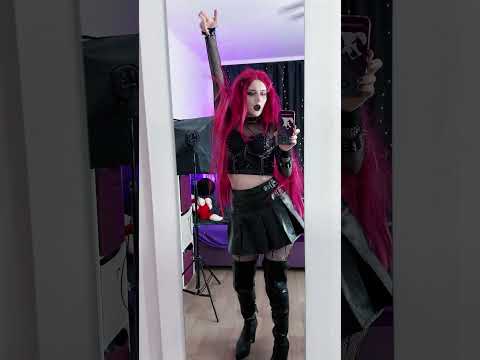 Dark Mira Cosplay #cosplay #cosplayer #anime #cosplaygirl #huntrix #kpopdemonhunters