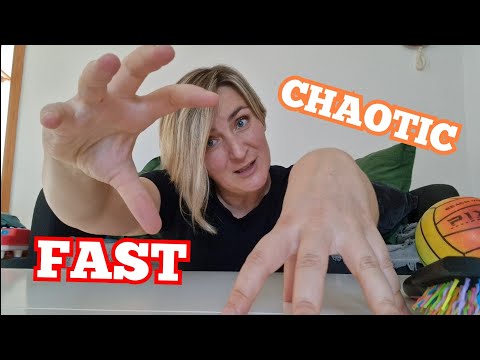 ASMR Super FAST AGGRESSIVE Tapping and Scratching on the Table | Ultimate Relaxation #asmr #lofi
