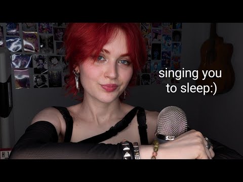 ASMR singing you to sleep english