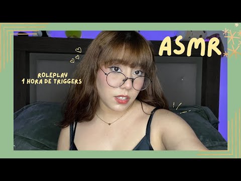 ASMR - TE HAGO DORMIR EN MENOS DE 1 HORA EXTRA RELAJANTE