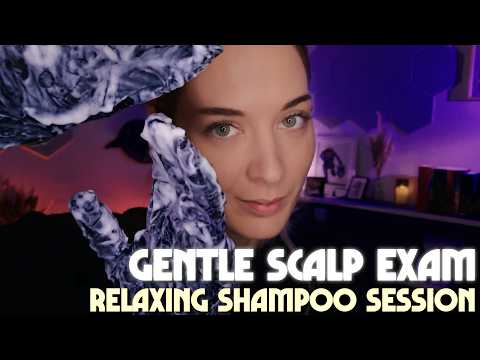 ASMR Gentle Scalp Examination & Shampoo Session | 1.5-Hour Relaxing Treatment