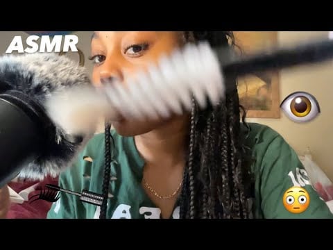 ASMR| Sassy Chaotic Bestie Does Your Eyelash Extensions👁️😳
