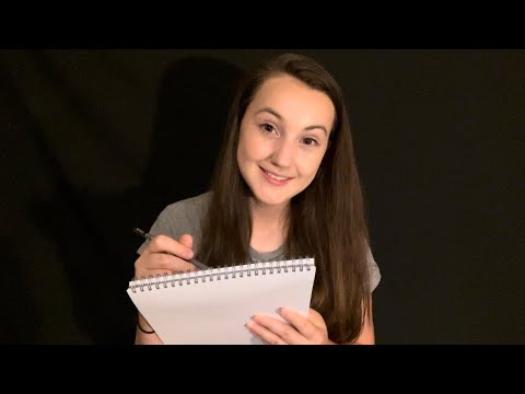 ASMR | ART Student Sketches Your Portrait